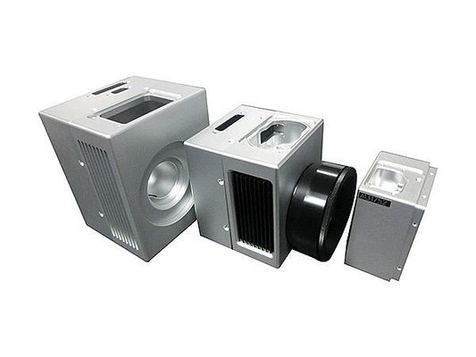 Präzision anodisierte CNC-Aluminiumteile versilbert Bearbeitungsservice CNC