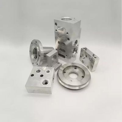 Cnc-kundenspezifische Prägeteil-Härte-Metall-Hardware-Teile silbernes ISO9001
