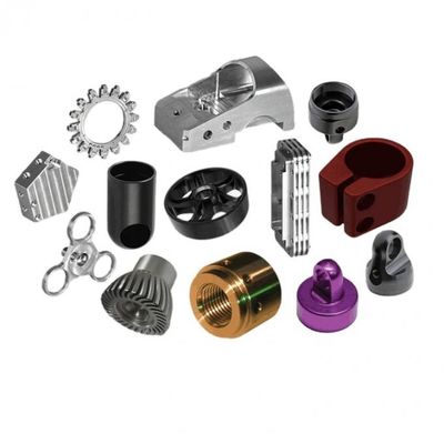 Maschinell bearbeitende Aluminiumteile CNC Al6063, die CNC-Mühlteile anodisieren