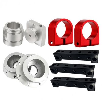 Maschinell bearbeitende Aluminiumteile CNC Al6063, die CNC-Mühlteile anodisieren