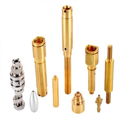Aluminium-Drehenpräzisionsteile CNC, die 4 Achse CNC-Teile ODM bürsten