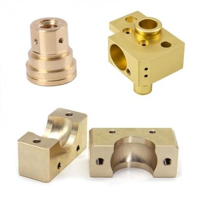 Kundenspezifische Messing-CNC-Drehteil-Komponenten verhärten Bearbeitungsteile CNC