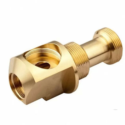 Hardware CNC-verhärten sich drehende Messingteil-Präzision kundenspezifische Messing-CNC maschinelle Bearbeitung