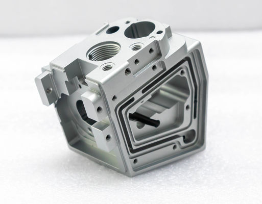 Industrielle CNC-drehende Aluminiumteile, die Präzisionsdrehteile anodisieren