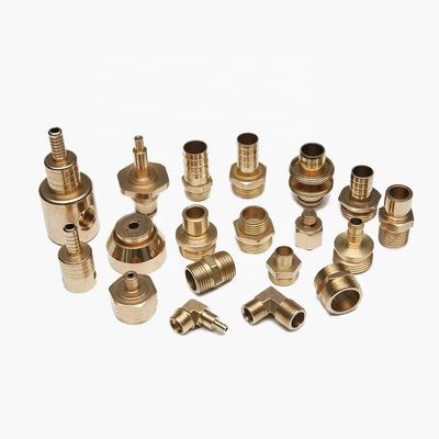 Kundengebundene CNC-Messingpräzisionsdrehteile mit Bescheinigung ISO 9001
