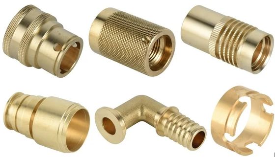 Hardware CNC-verhärten sich drehende Messingteil-Präzision kundenspezifische Messing-CNC maschinelle Bearbeitung