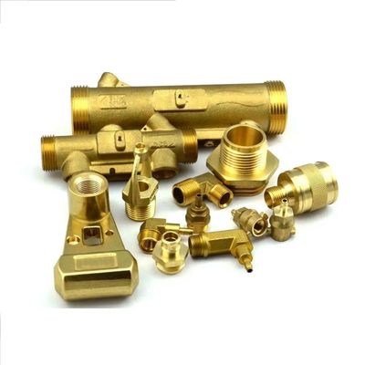Kundenspezifische Messing-CNC-Drehteil-Komponenten verhärten Bearbeitungsteile CNC