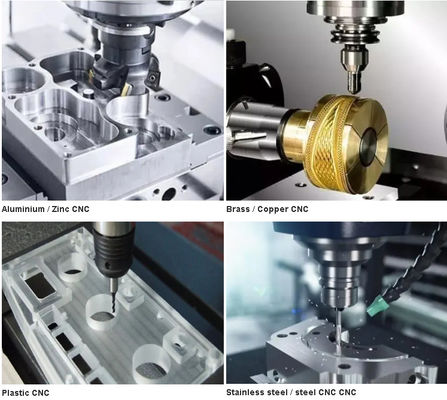 Drehenteile Härte CNC, die Bearbeitungskomponenten CNC anodisieren