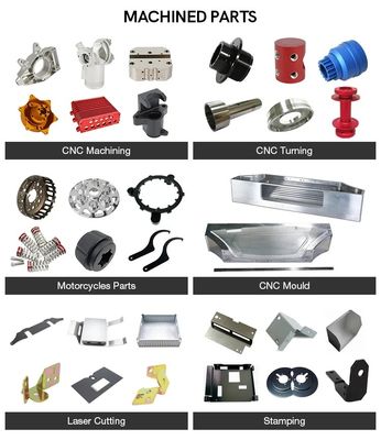 Dauerhafte CNC-Maschinen-Drehenteile fertigten Präzisions-Hardware-Teile ISO9001 besonders an