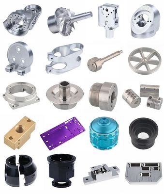 Kundenspezifische Aluminium-Bearbeitungsteile CNC anodisierten Legierungs-Metallteile