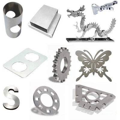 Kundenspezifischer Laser SS304, der die Metallteile polieren Präzision Soem schneidet